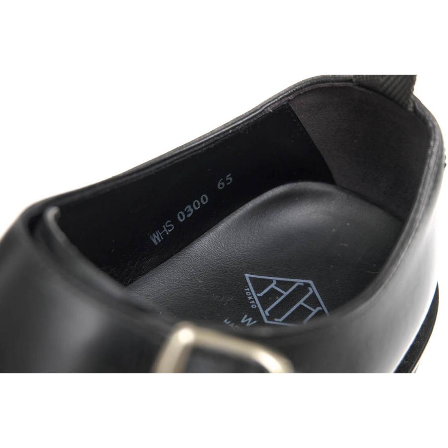 WH ダブルエイチ ビジネスシューズ WHS-0300 Double Monk Strap Shoes
