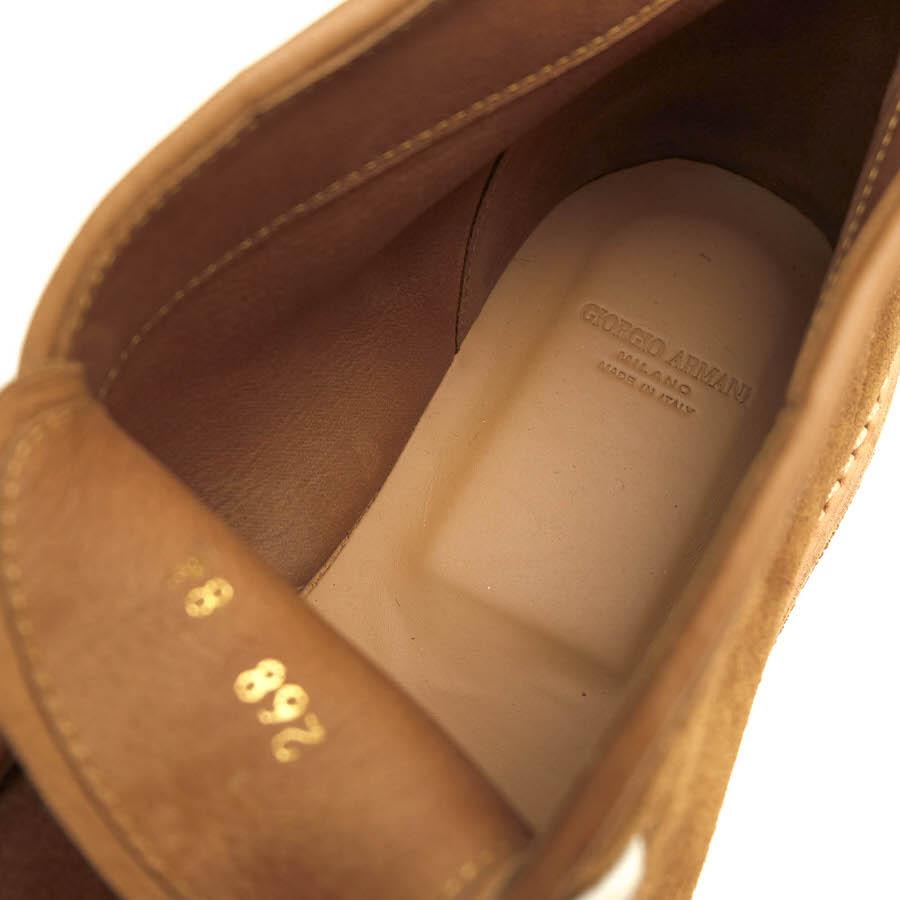 ARMANI（アルマーニ） GIORGIO ARMANI チャッカブーツ 牛革 プレーン 
