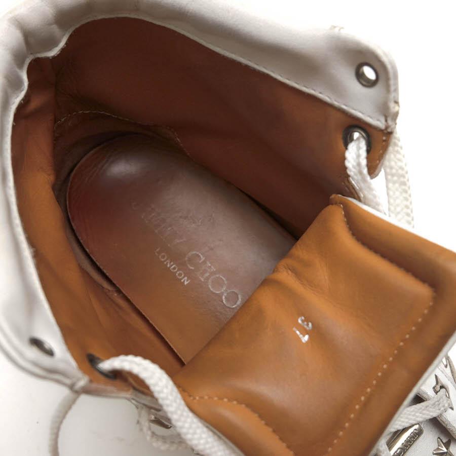 JIMMY CHOO（ジミーチュウ） ハイカットスニーカー Tokyo White