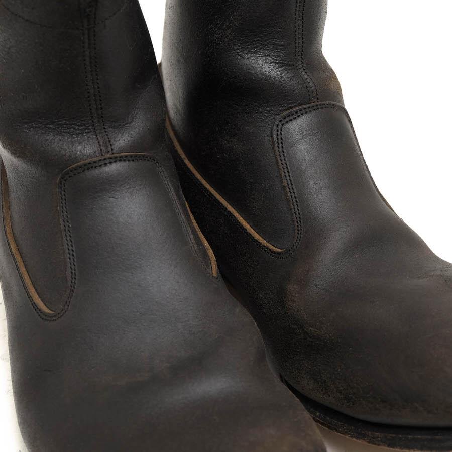 定価11万 junhashimoto ミリタリー バッグ ジップ ブーツ 定価11万 junhashimoto ミリタリー バッグ ジップ ブーツ - メルカリ