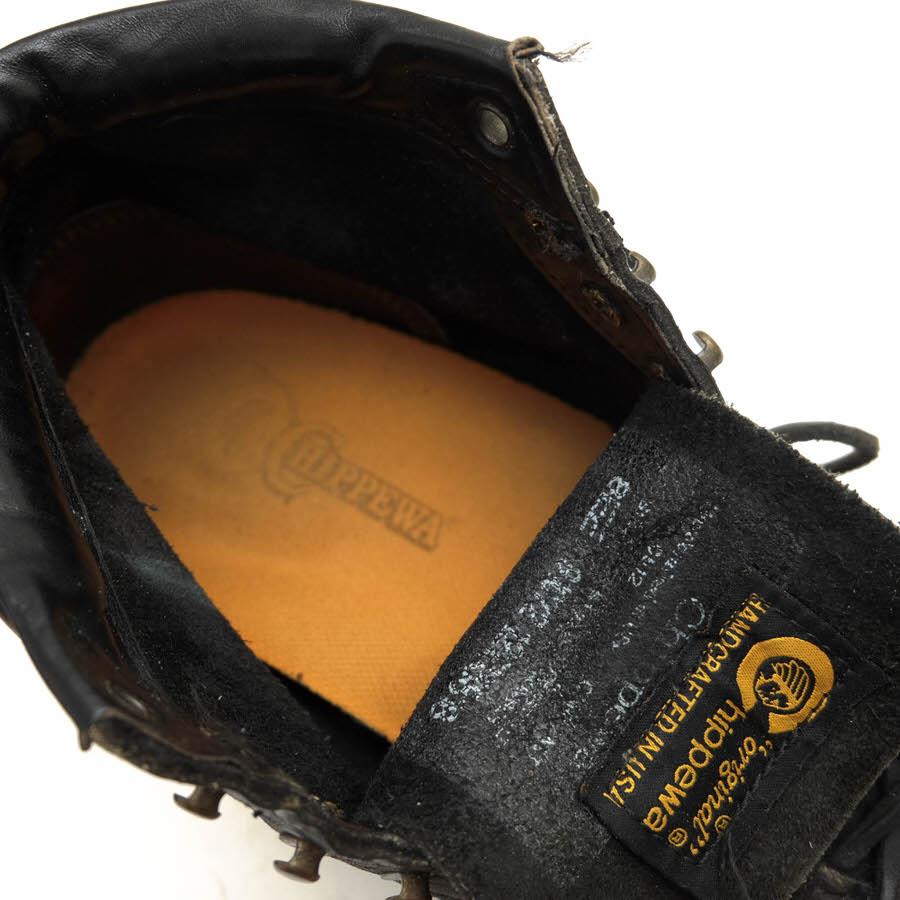 CHIPPEWA チペワ マウンテンブーツ 91072 5inch LACE TO TOE BLACK 