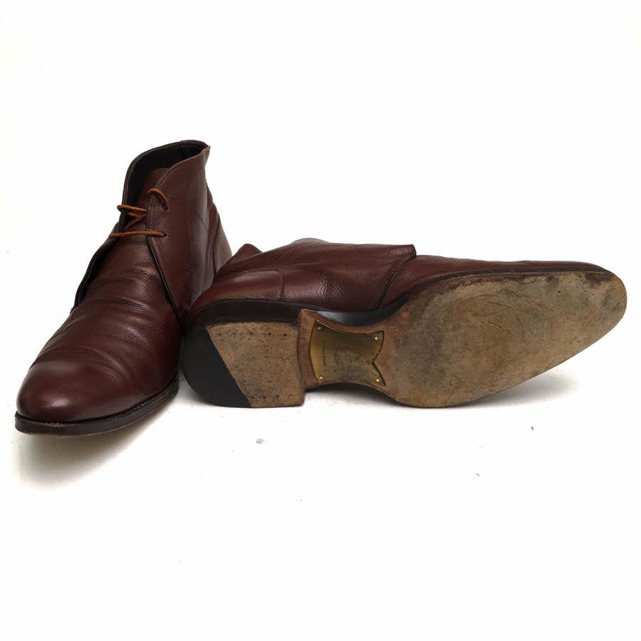 MAXVERRE マックスヴェッレ チャッカブーツ 牛革 カーフ プレーントゥ  