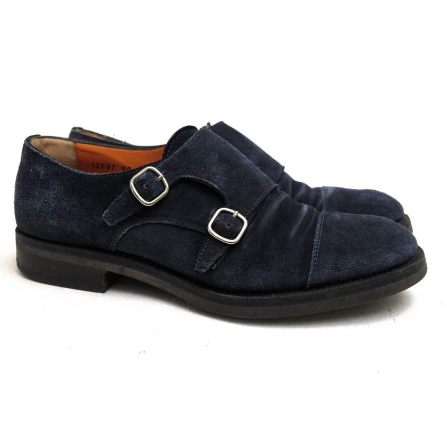 SANTONI（サントーニ） ビジネスシューズ 12697 牛革 カーフ ダブル