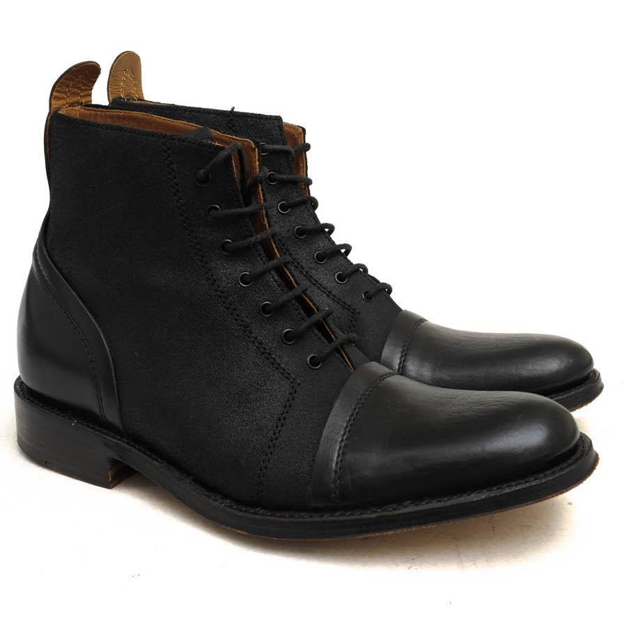 GRENSON（グレンソン） レースアップブーツ 5085 01 牛革 バルモラル