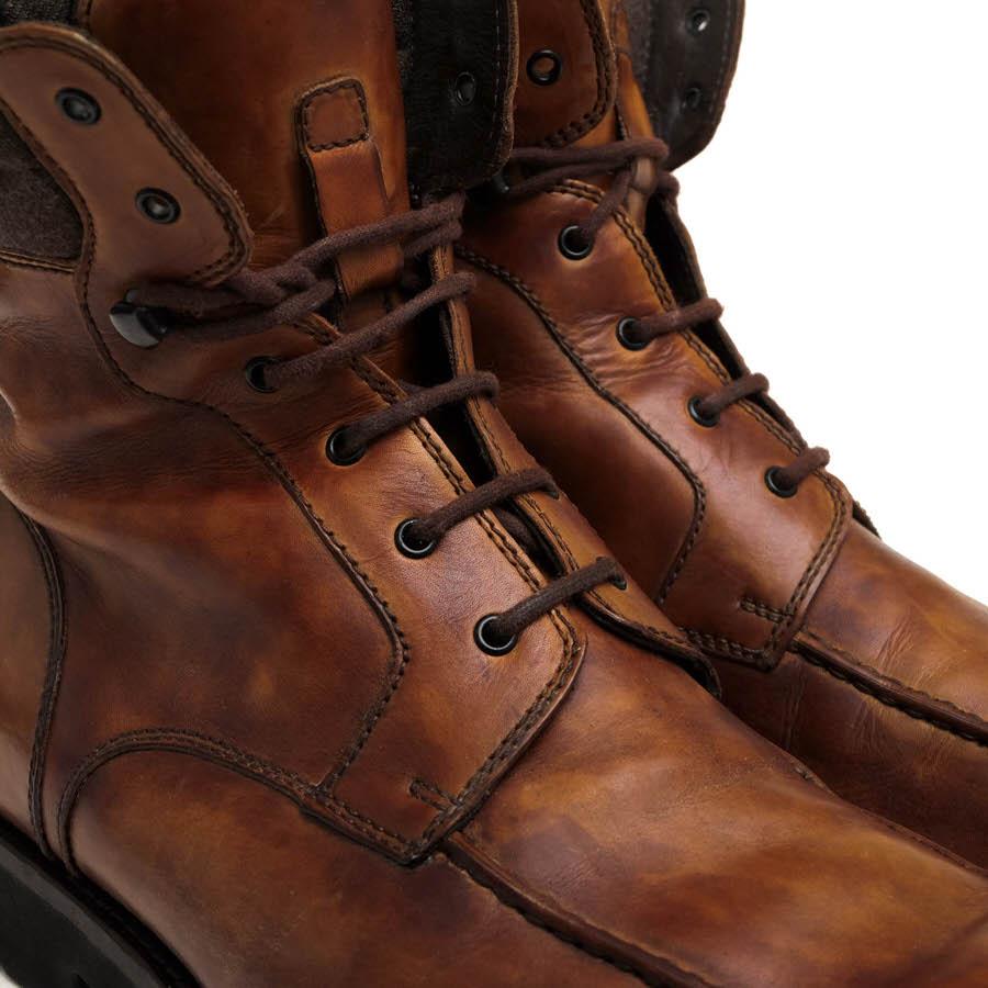 MAGNANNI マグナーニ レースアップブーツ 14323 牛革 カーフ 