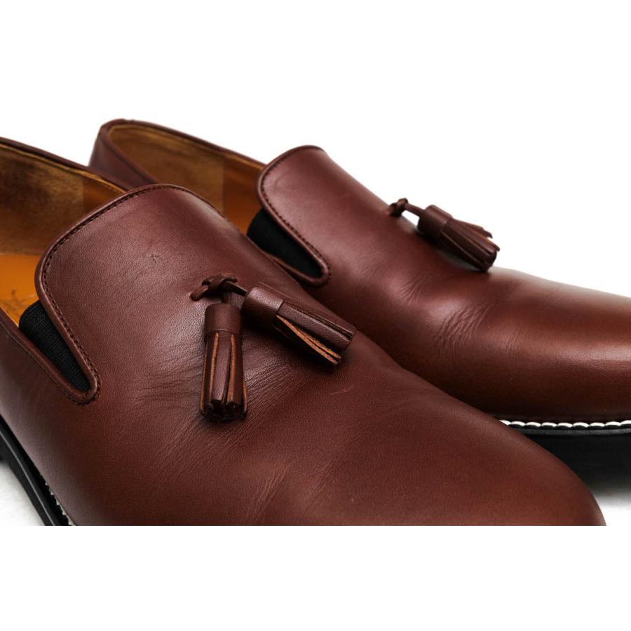 Tomo&Co モカシンローファー Tomo&Co / Asymmetric Coin Lofer -Black- | 80-HACHIMARU-