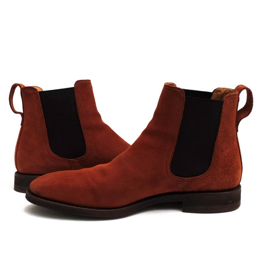 Berwick バーウィック サイドゴアブーツ 376SBVIOR 英国チャールズ・F