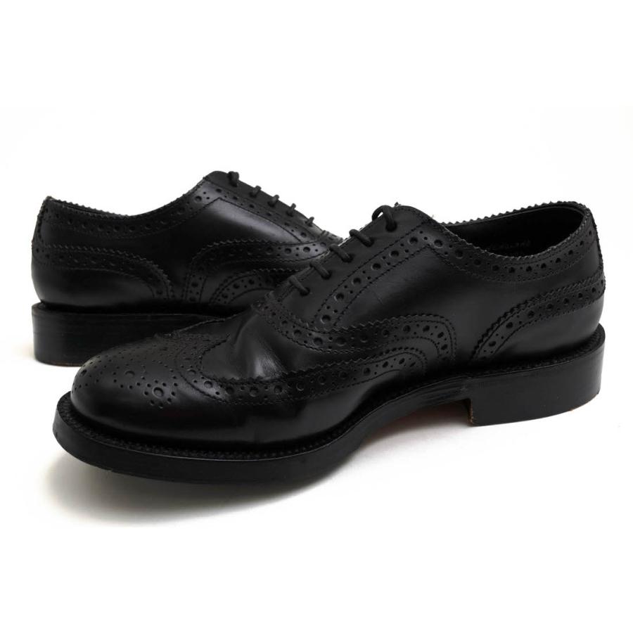 GRENSON グレンソン Uチップレザーシューズブーツ 黒 シューキーパー付属 GRENSON グレンソン Uチップレザーシューズブーツ 黒 シューキーパー