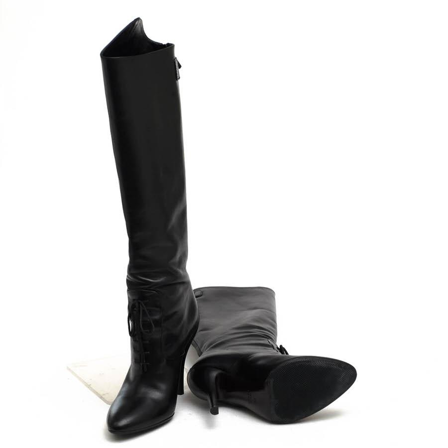 GUCCI（グッチ） ロングブーツ 304702 Elizabeth High Heel Riding