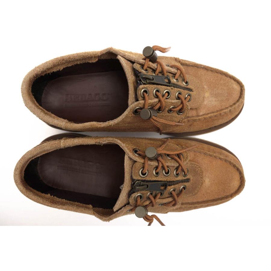 SEBAGO × Engineered Garments / シューズ/UK9/BLK/スウェード/77113EW SEBAGO セバゴ カジュアルシューズ 77113EW ZIPPERDECK エンジニアド