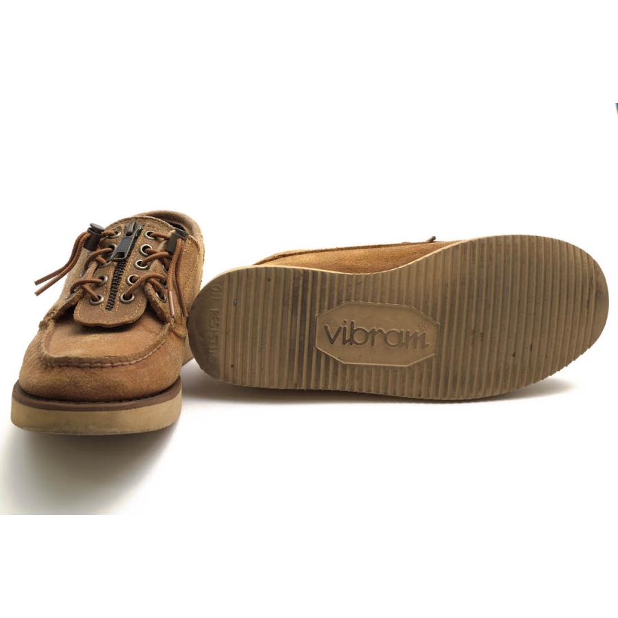 ○セバゴ SEBAGO エンジニアド ガーメンツ ENGINEERED GARMENTS 牛革 カジュアルシューズ 77113EW ZIPPERDECK ワックススエード モ 中古 SEBAGO セバゴ カジュアルシューズ 77113EW ZIPPERDECK エンジニアド