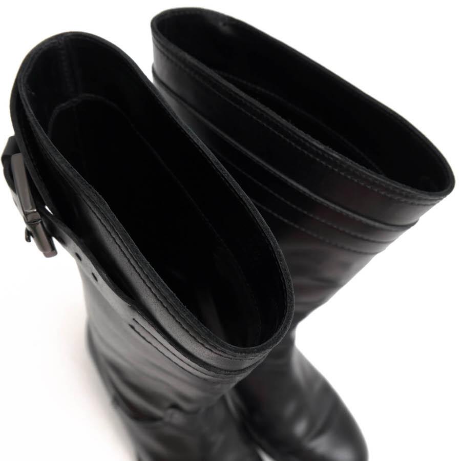 TOD'S（トッズ） エンジニアブーツ 牛革 カーフ ラバーソール プレーン