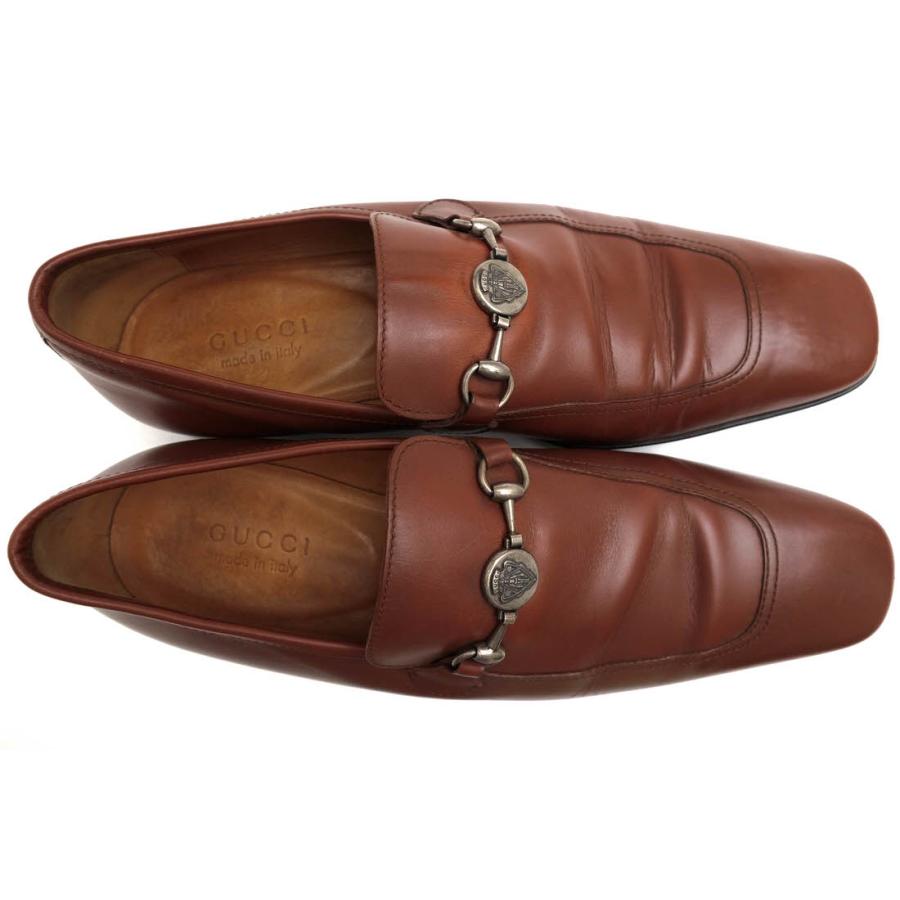 GUCCI グッチ ホースビット ローファー 革靴 GUCCI グッチ ビットローファー 189991 牛革 カーフ ホースビット