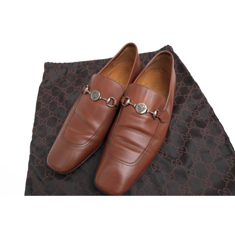 GUCCI（グッチ） ビットローファー 189991 牛革 カーフ ホースビット
