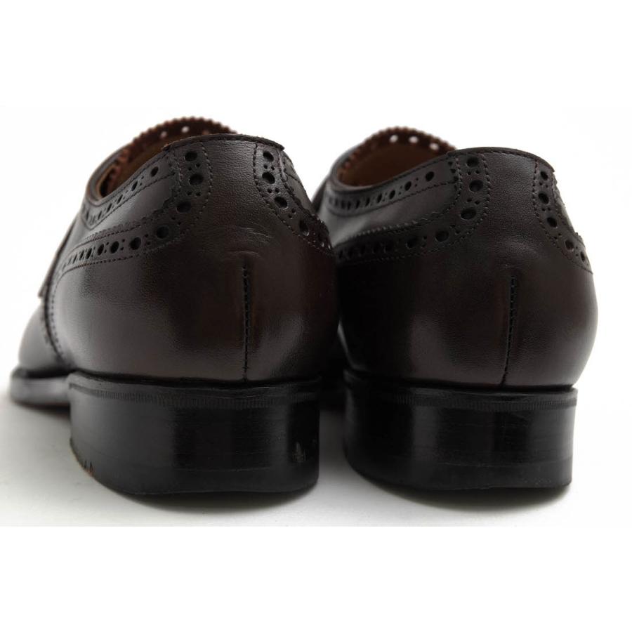 ○トレーディングポスト Trading Post Original by CENTRAL カーフ 牛革 ビジネスシューズ 1609 セミブローグ グッドイヤーウェル  中古 Trading Post トレーディングポスト ビジネスシューズ 1609 Original