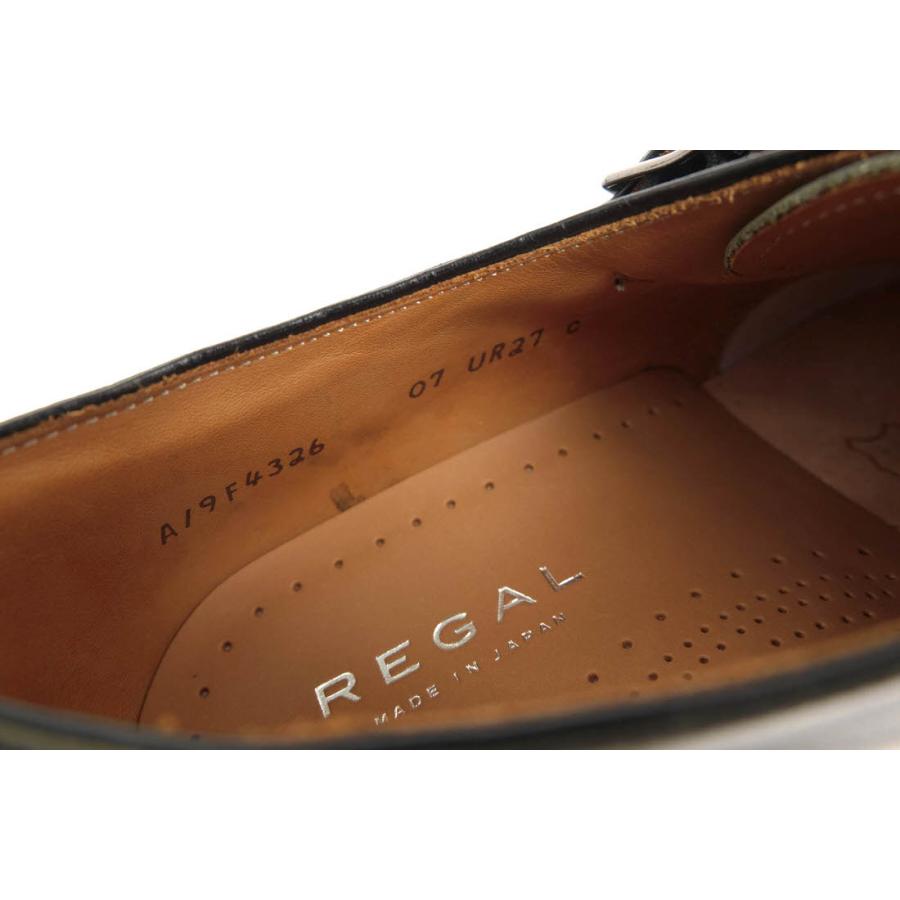 REGAL リーガル ビジネスシューズ 07UR 牛革 ストレートチップ ダブル 