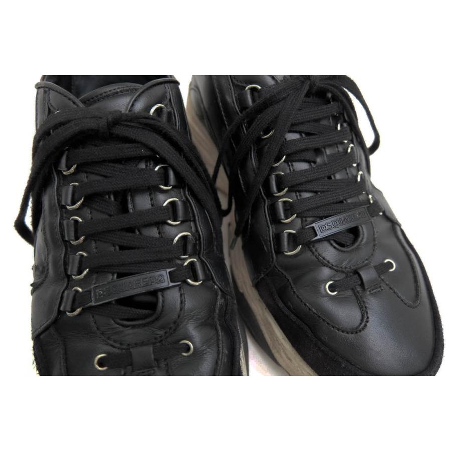 DSQUARED2 ディースクエアード D-Bumpy スニーカー ブラック DSQUARED2 ディースクエアード D-Bumpy スニーカー ブラック