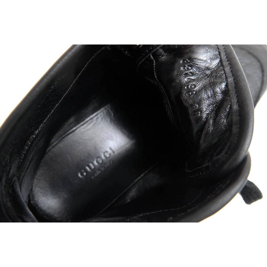 GUCCI（グッチ） ハイカットスニーカー 391499 GGシマレザー 牛革