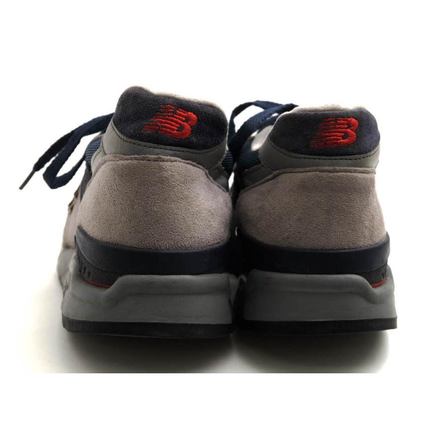 ○ニューバランス NEW BALANCE ウルヴァリン社製ピッグスキンスウェード ローカットスニーカー M998GNR ABZORB メンズ 【中古】 中古 NEW BALANCE ニューバランス ローカットスニーカー M998GNR