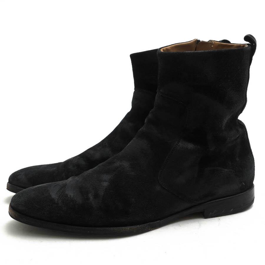 JIMMY CHOO（ジミーチュウ） サイドジップブーツ 122ALBERT 牛革 