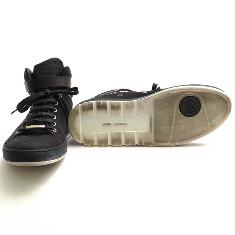 Dior HOMME ディオールオム ハイカットスニーカー 13H FR 牛革 カーフ 