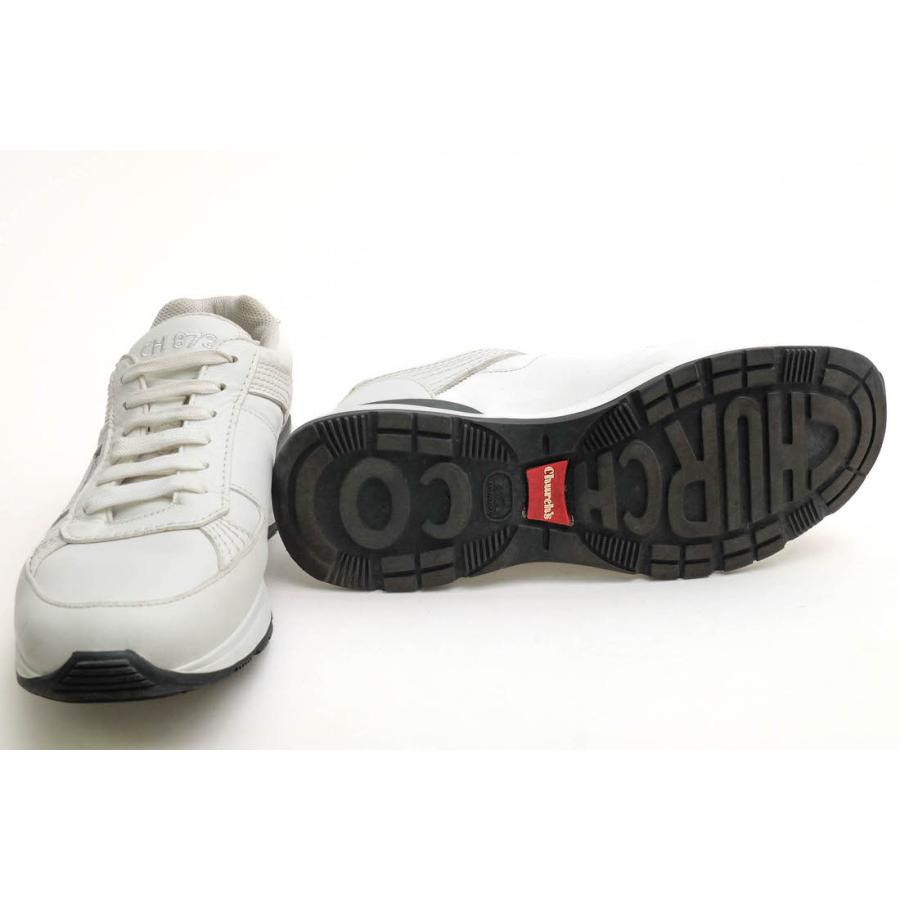 ○チャーチ Church's 牛革 カーフ ローカットスニーカー CH873 ダッドスニーカー メンズ 【中古】 中古 Church's（チャーチ） ローカットスニーカー CH873 牛革 カーフ ダッド