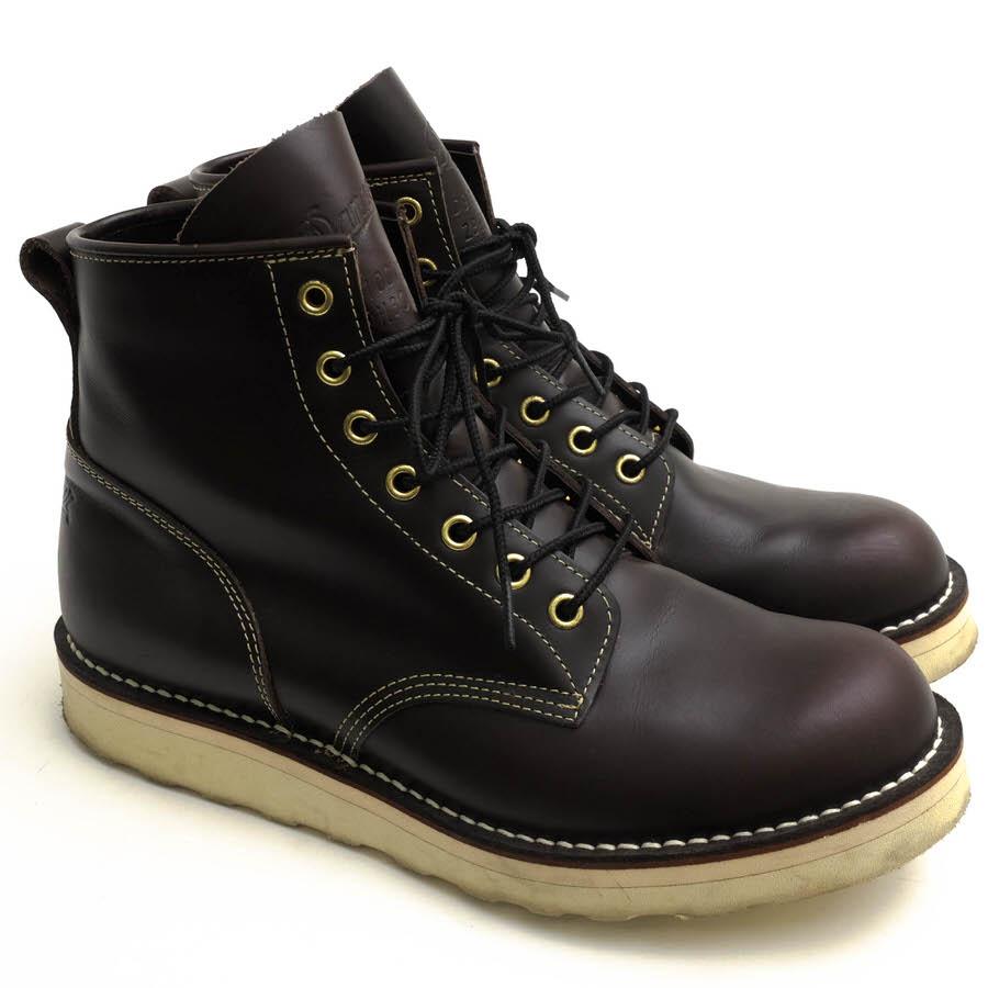 美品 ダナー PAULINE D910003 ワークブーツ 27 ブラウン 希少 Danner（ダナー） ワークブーツ D-910003 PAULINE3 牛革 ステッチ