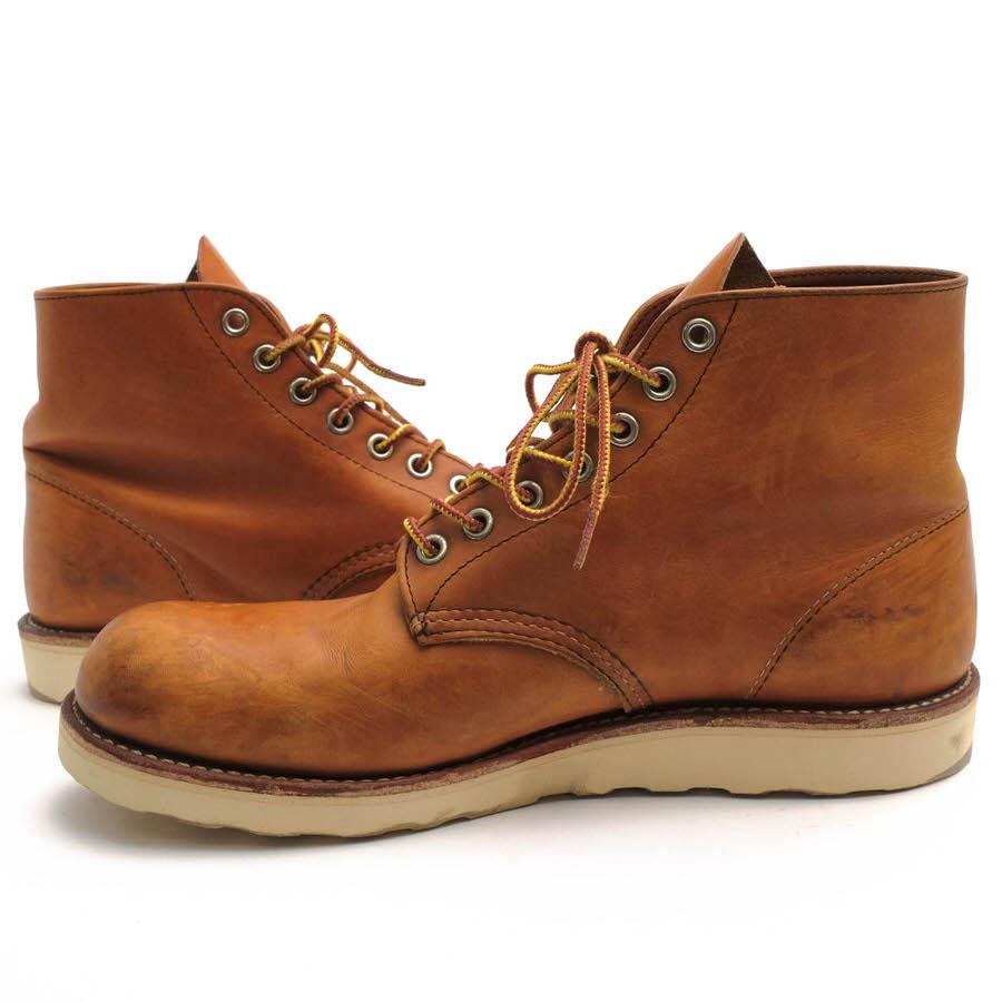 レッドウィング RED WING 9107 プレーントゥワークブーツ 23cm