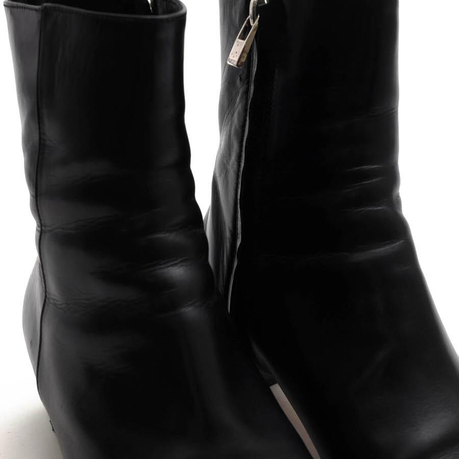 HIROFU（ヒロフ） ショートブーツ 01347 0045 牛革 カーフ サイド