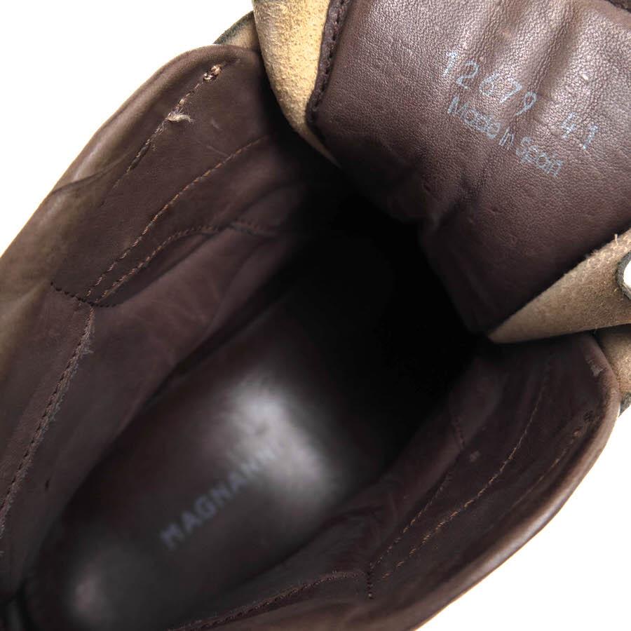 MAGNANNI マグナーニ マウンテンブーツ 12679 牛革 カーフ パティーヌ