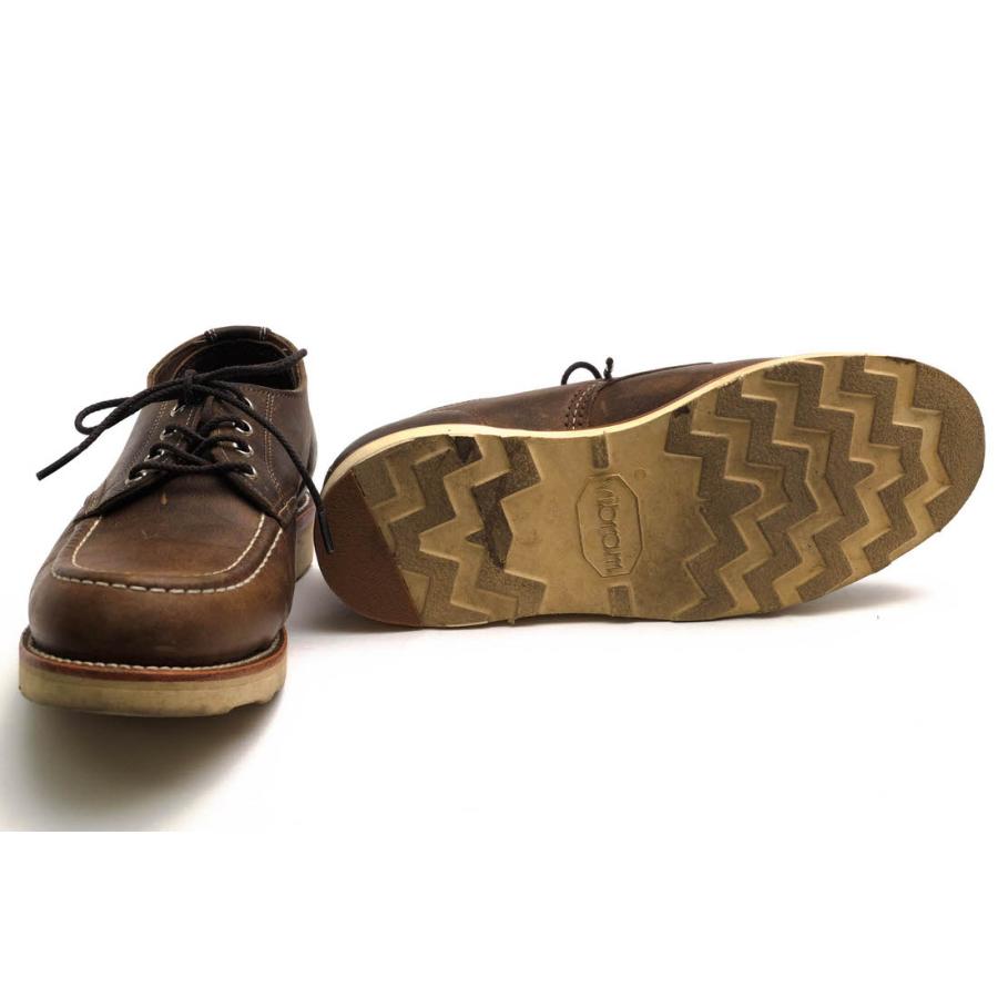 ○チペワ CHIPPEWA ワークシューズ 牛革 カジュアルシューズ 1901M42 4inch Moc-Toe Wedge Oxford Crazy Horse オックスフォードシ 中古 CHIPPEWA（チペワ） カジュアルシューズ 1901M42 4inch Moc-Toe Wedge