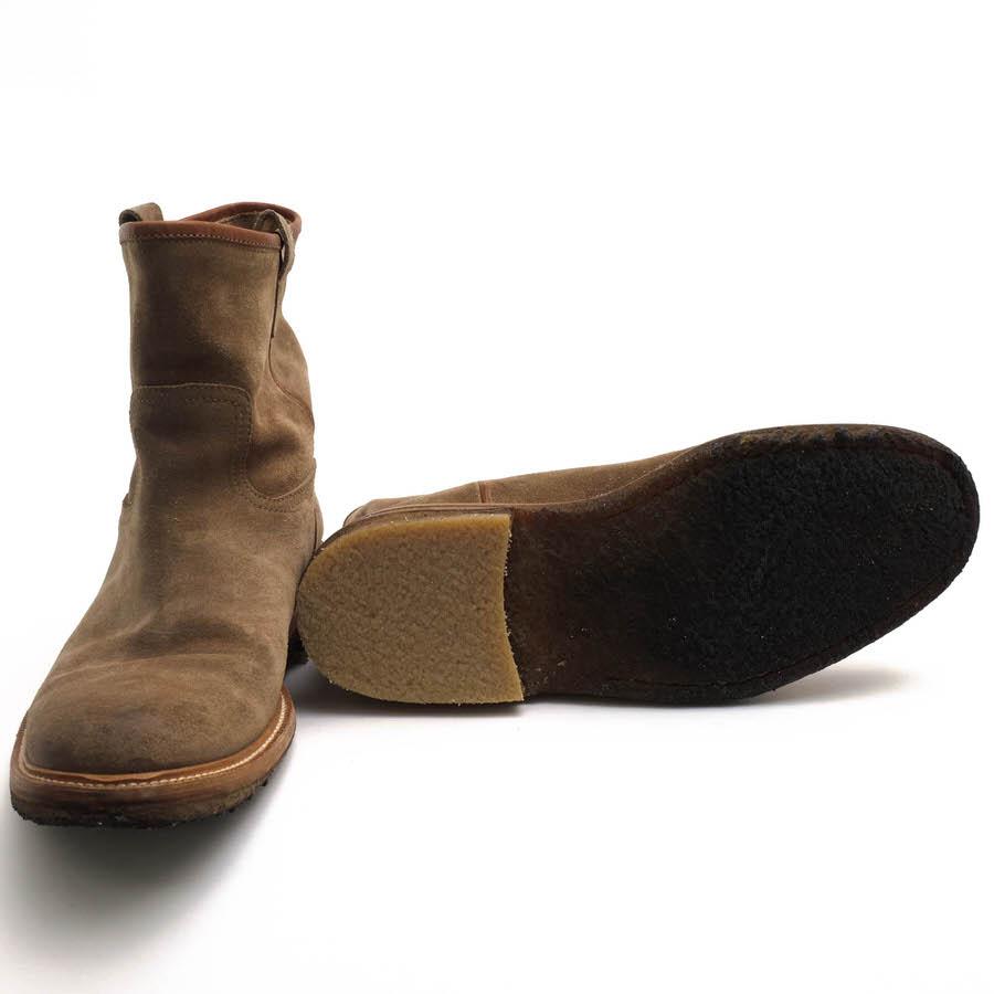 BUTTERO ペコスブーツ B2462 BUTTERO（ブッテロ） ペコスブーツ B2462 牛革 カーフ プレーントゥ