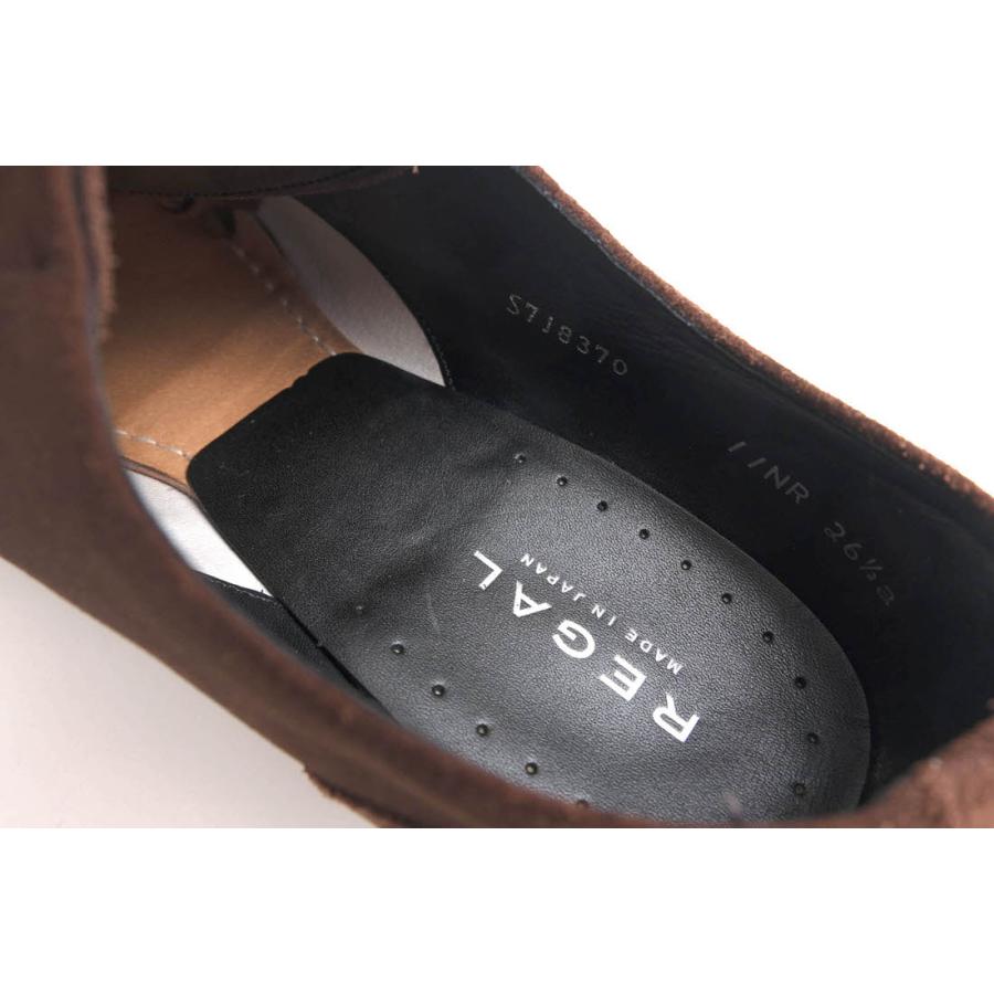 REGAL（リーガル） ビジネスシューズ 11NR 牛革 メダリオン キャップ