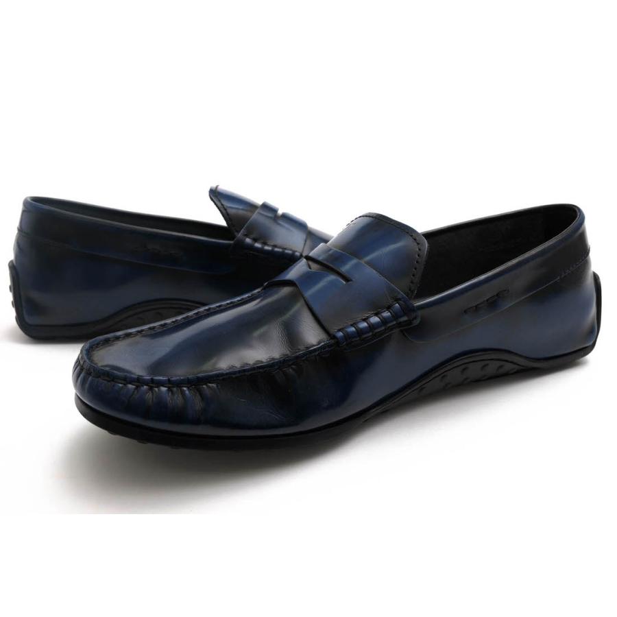 TOD'S　トッズ　ドライビングシューズ　レザー　ローファー TOD'S（トッズ） ドライビングシューズ 牛革 カーフ コインローファー