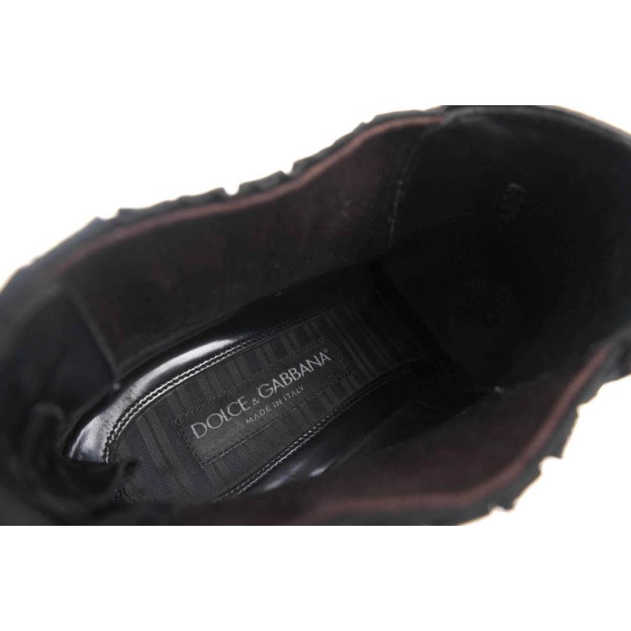 DOLCE&GABBANA（ドルチェ & ガッバーナ） ドルガバ レースアップブーツ