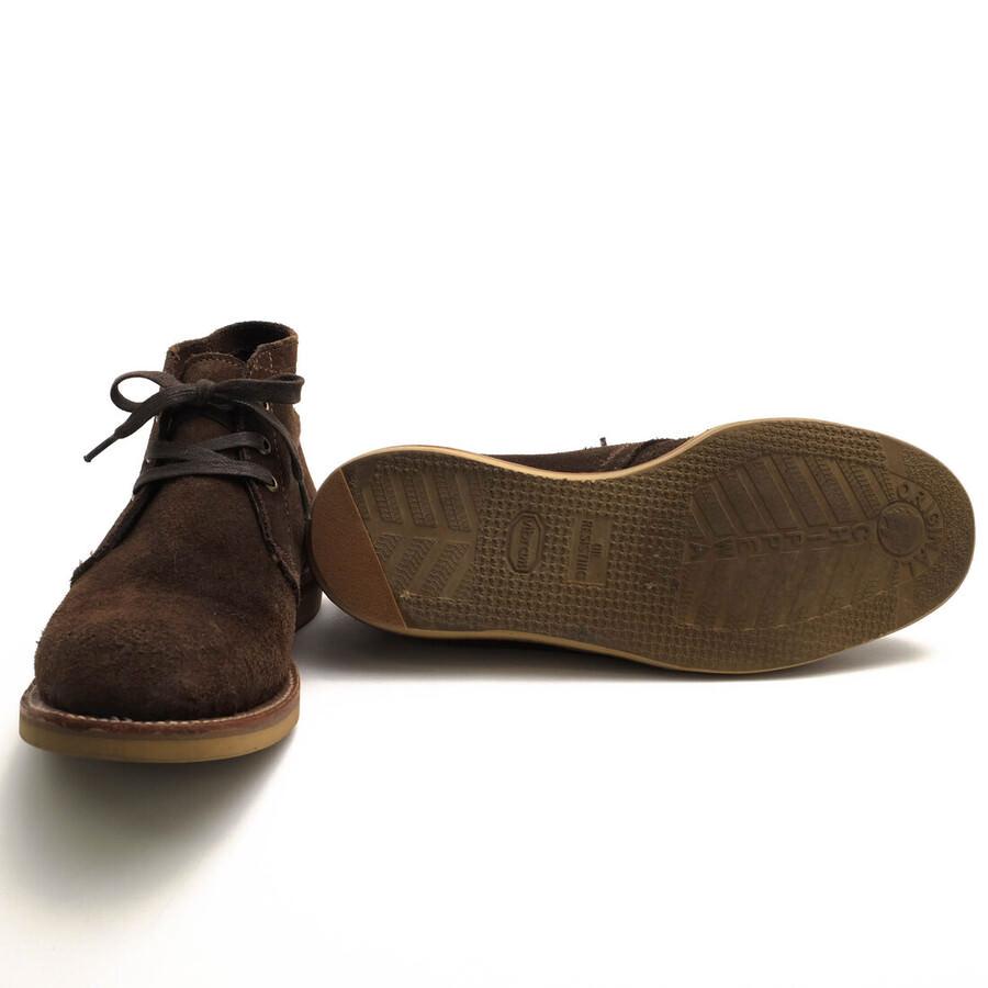 CHIPPEWAダークブラウン スエード チャッカブーツ 未使用◇バー