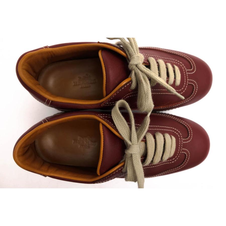 HERMES（エルメス） ローカットスニーカー Quick クイック 牛革 カーフ