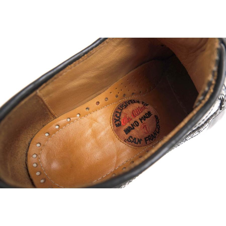 Al's Attire アルズ アタイア ビジネスシューズ 牛革 フルブローグ