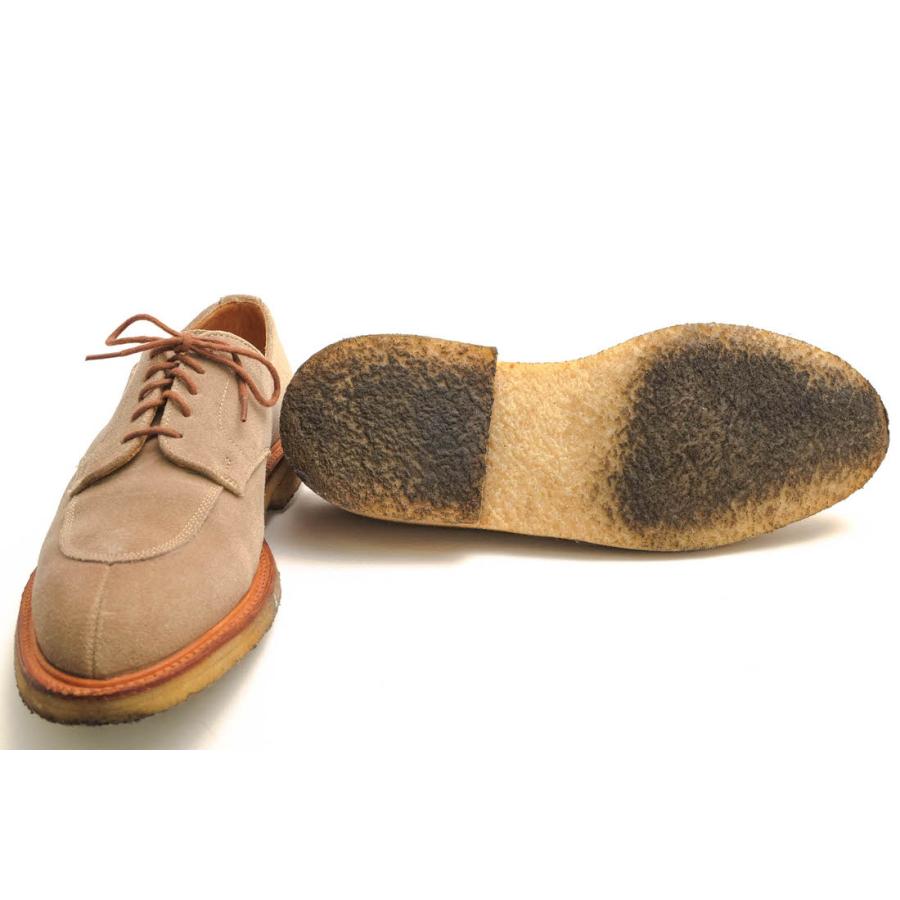 ○アルフレッドサージェント Alfred Sargent 牛革 ビジネスシューズ 2429 APRON GIBSON エプロンダービー Uチップ レザーソール グ 中古 Alfred Sargent（アルフレッドサージェント） ビジネスシューズ 2429