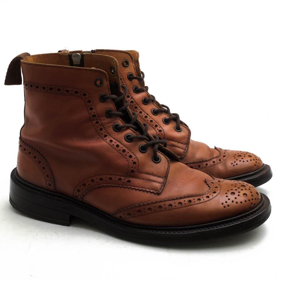 Tricker's（トリッカーズ） レースアップブーツ M7143 Beechnut