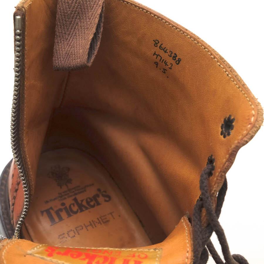 トリッカーズ ソフネット別注 M7143 サイズ9.5 Tricker's（トリッカーズ） レースアップブーツ M7143 Beechnut