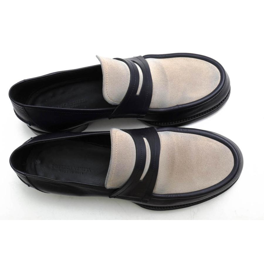 BOTTEGA VENETA ボッテガヴェネタ コインローファー 325924 VBFV7 1288 SCARPA PELLE S.CUOIΟ 牛革 マリンスタイル レザーソール_4