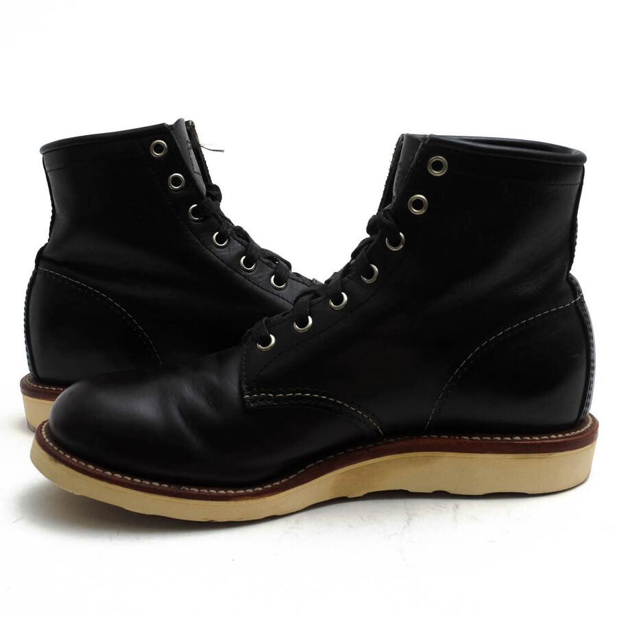 CHIPPEWA（チペワ） ワークブーツ 90093 6 INCH PLAIN TOE BOOTS 牛革