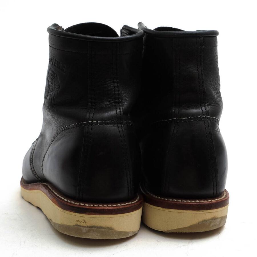 チペワ CHIPPEWA ワークブーツ 黒 90093 CHIPPEWA（チペワ） ワークブーツ 90093 6 INCH PLAIN TOE BOOTS 牛革