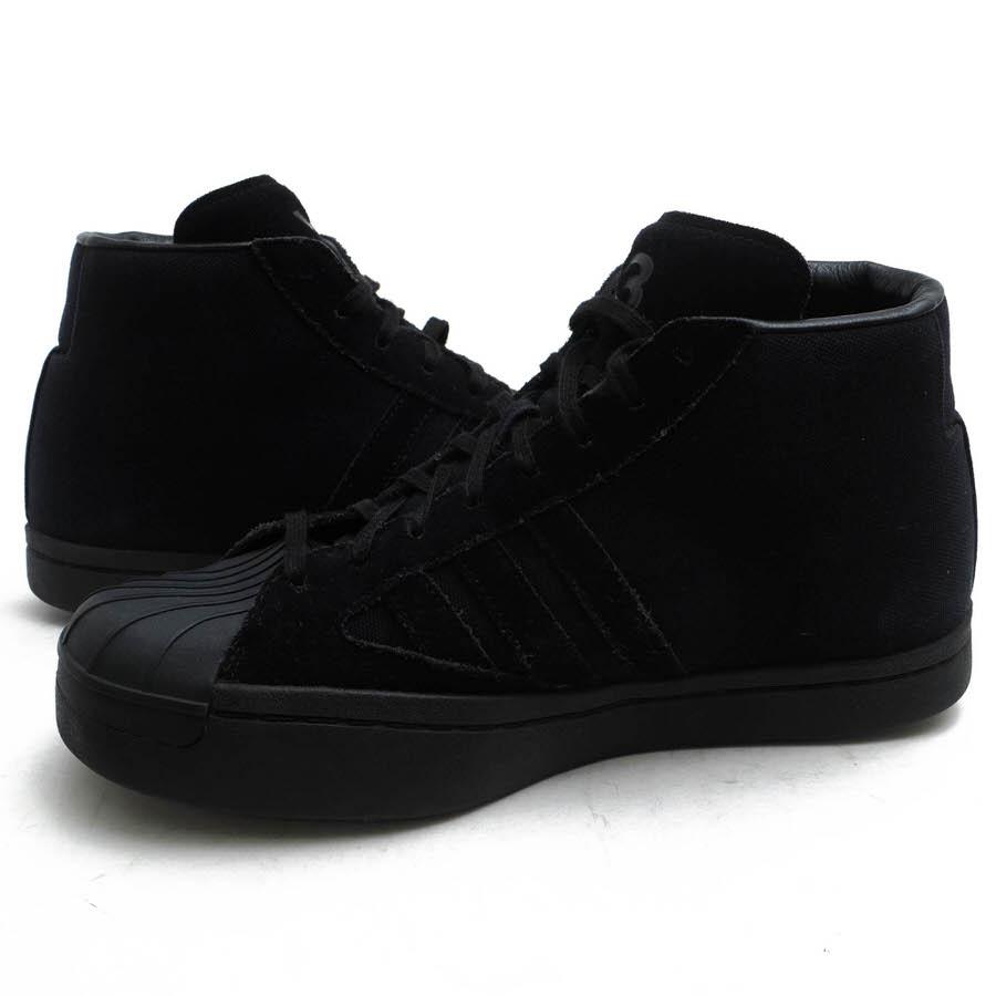 Y-3 ワイスリー ハイカットスニーカー FX0897 YOHJI PRO BLACK