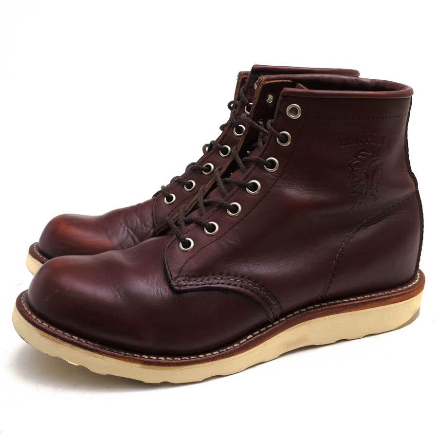 CHIPPEWA（チペワ） ワークブーツ 90096 6INCH PLAIN TOE BOOTS 牛革