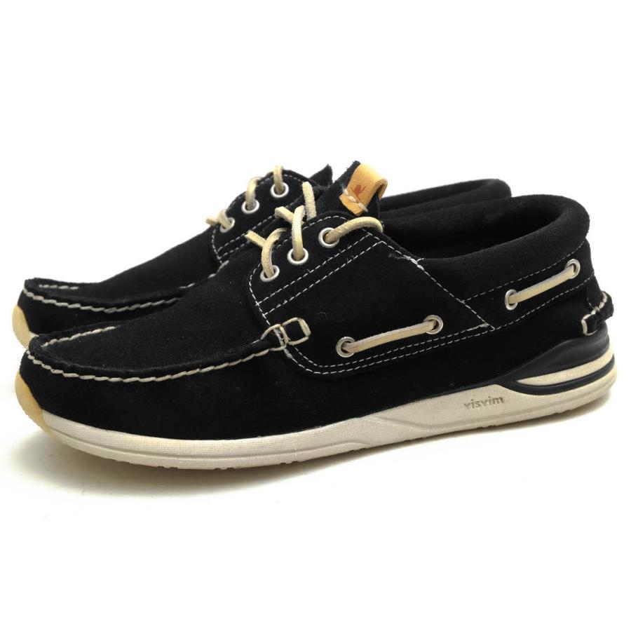 靴 visvim HOCKNEY-FOLK US8 visvim（ヴィズヴィム） ビズビム デッキシューズ 0115102002004