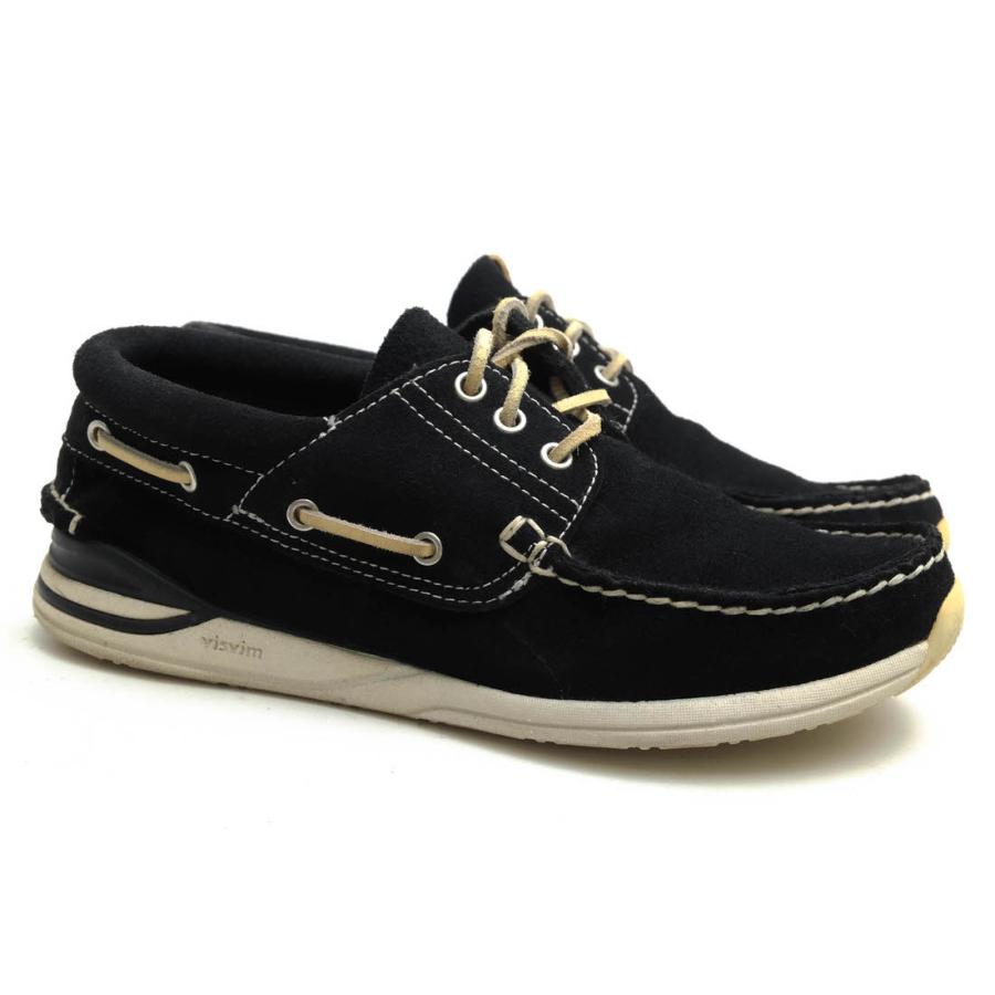 靴 visvim HOCKNEY-FOLK US8 visvim（ヴィズヴィム） ビズビム デッキシューズ 0115102002004