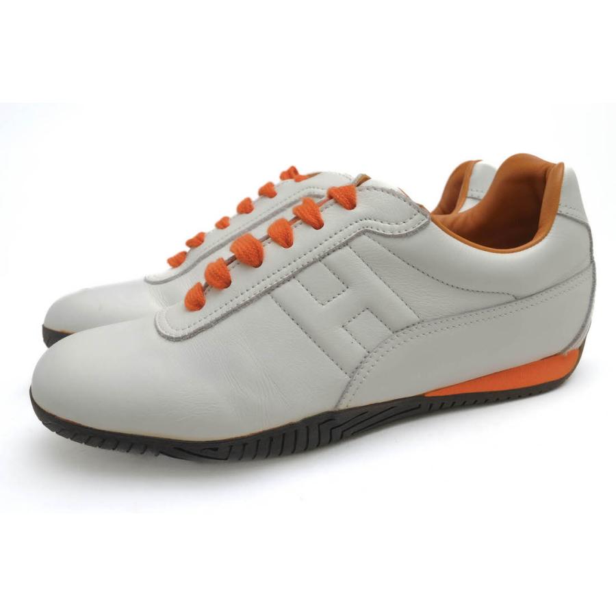 HERMES（エルメス） ローカットスニーカー Quick クイック 牛革 カーフ 