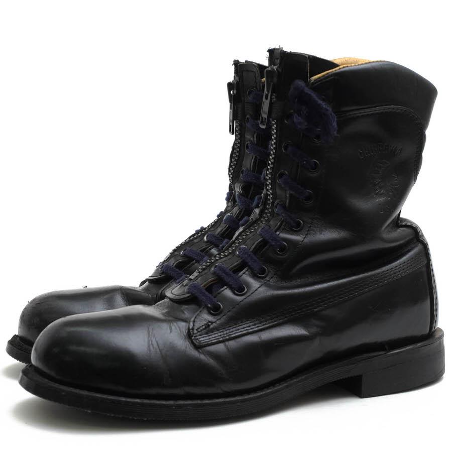 CHIPPEWA チペワ ワークブーツ 20242 9inch FIREMAN BOOTS BLACK Melo 